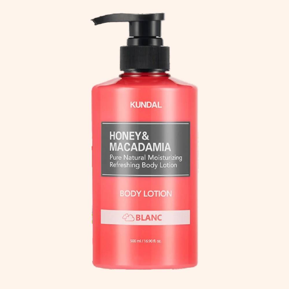 HONEY & MACADAMIA PURE BODY LOTION 500ML - BLANC