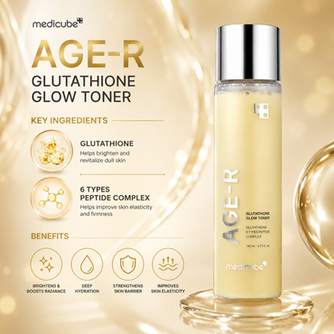 MEDICUBE Age-R Glutathione Glow Toner 140ml