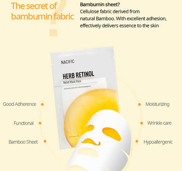 Herb Retinol Relief Mask (1pc / 30g)