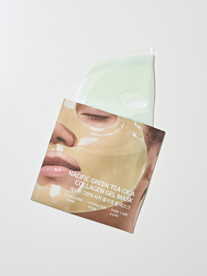 Green Tea Cica Collagen Gel Mask (1pc / 35g)