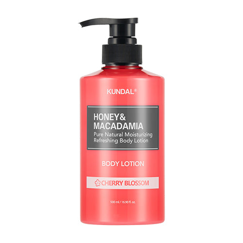 HONEY & MACADAMIA PURE BODY LOTION 500ML - CHERRY BLOSSOM