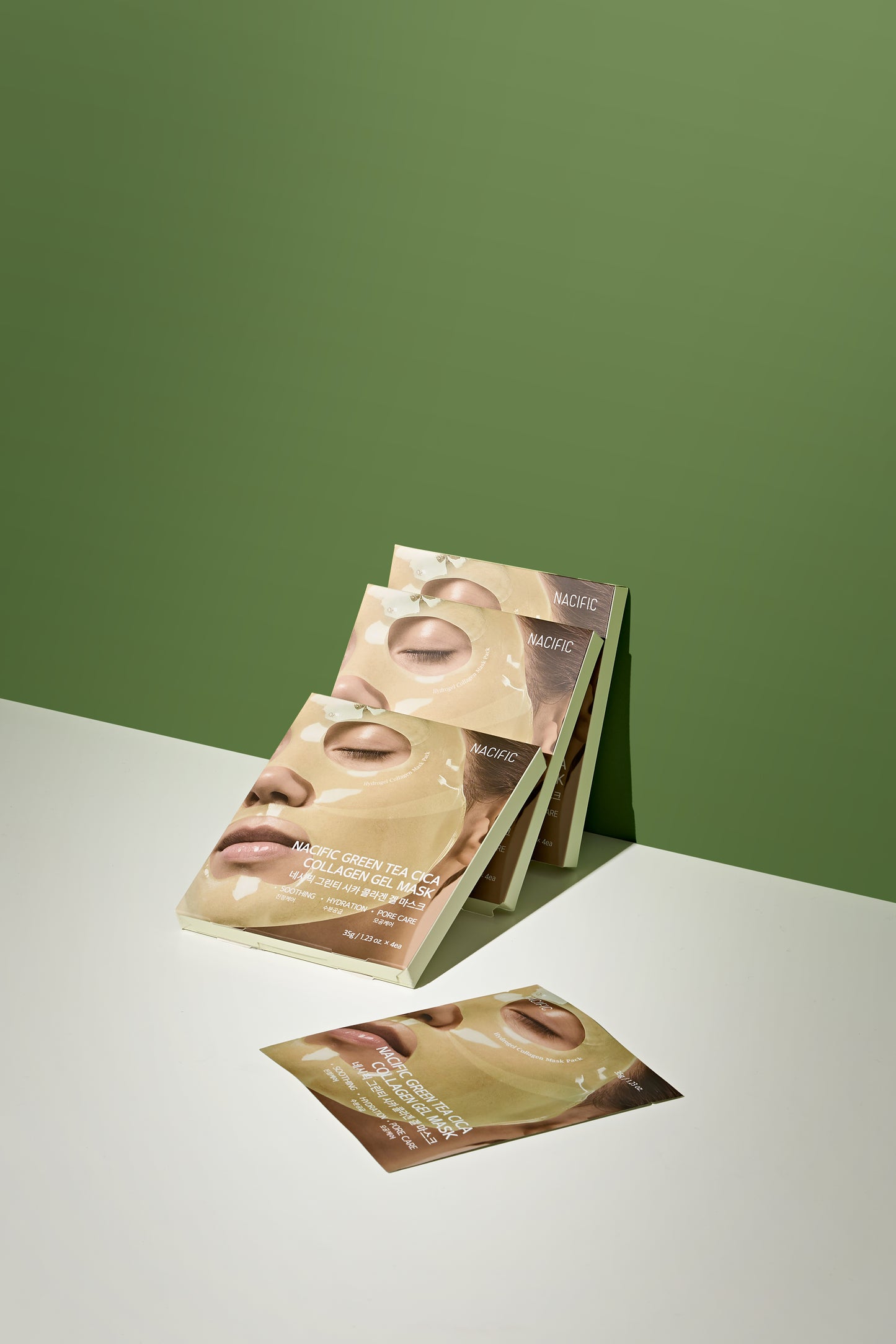 Green Tea Cica Collagen Gel Mask (1pc / 35g)
