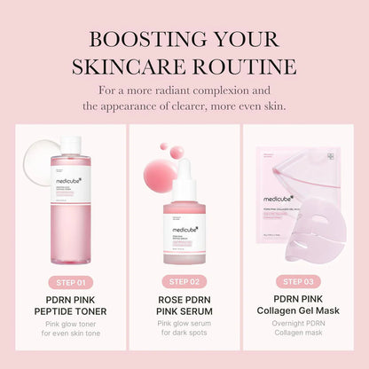 [MEDICUBE] PDRN PINK CICA SOOTHING TONER 250ML