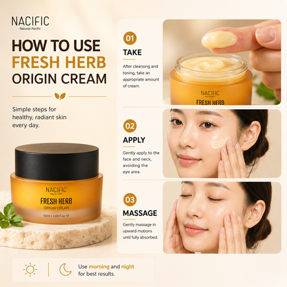 NACIFIC Fresh Herb Origin Cream 50ml