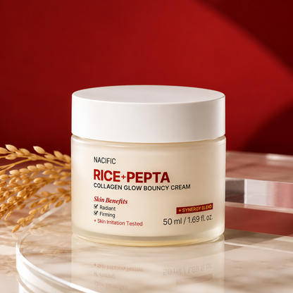 NACIFIC Rice Pepta Collagen Glow Bouncy Cream 50ml