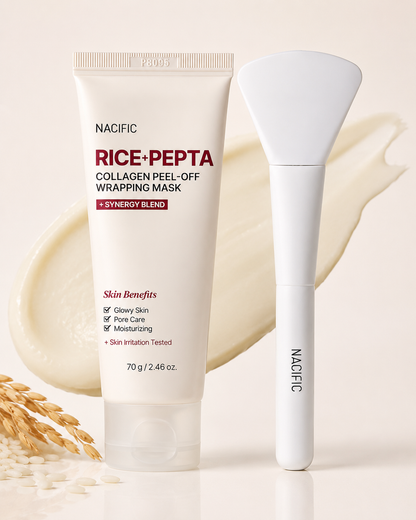 NACIFIC Rice Pepta Collagen Peel-Off Wrapping Mask 70g