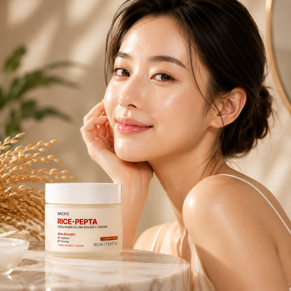 NACIFIC Rice Pepta Collagen Glow Bouncy Cream 50ml