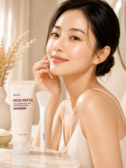 NACIFIC Rice Pepta Collagen Peel-Off Wrapping Mask 70g