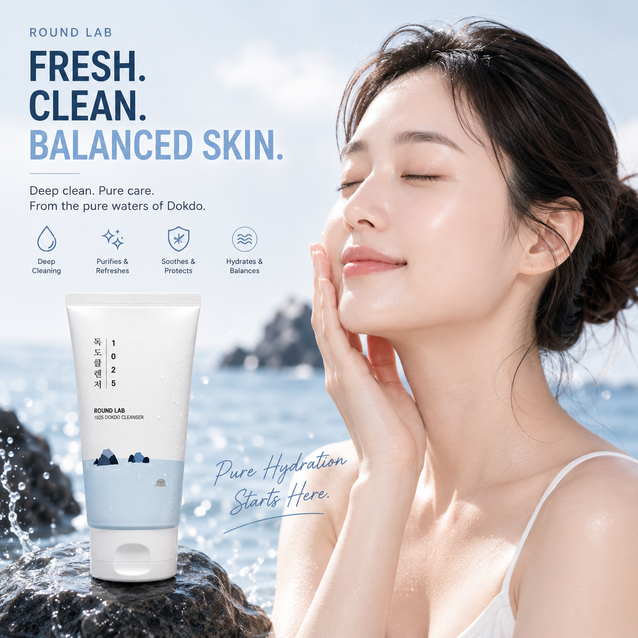 ROUND LAB 1025 Dokdo Cleanser 150ml