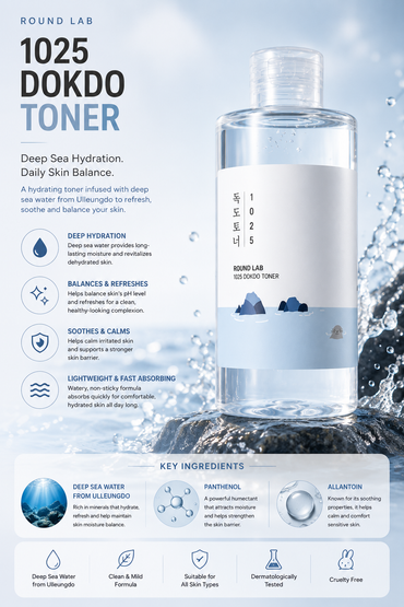 ROUND LAB 1025 Dokdo Toner 100ml