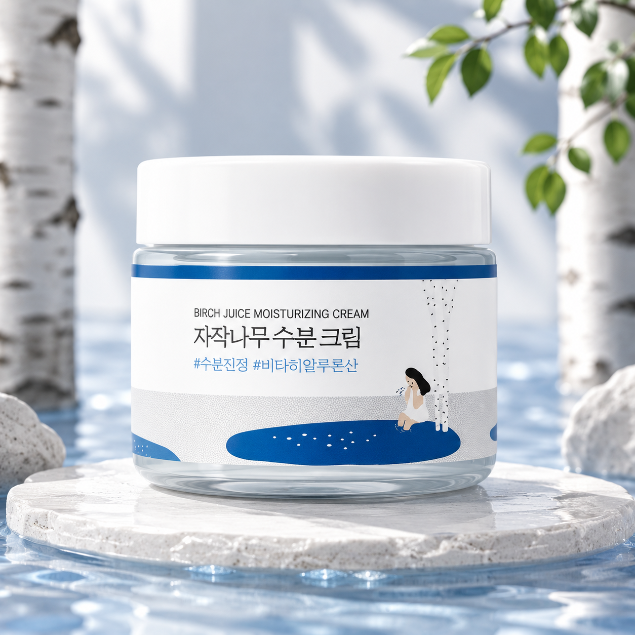 ROUND LAB Birch Juice Moisturizing Cream 80ml