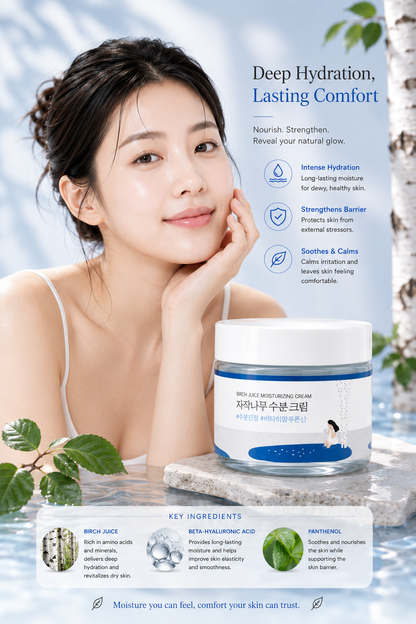 ROUND LAB Birch Juice Moisturizing Cream 80ml