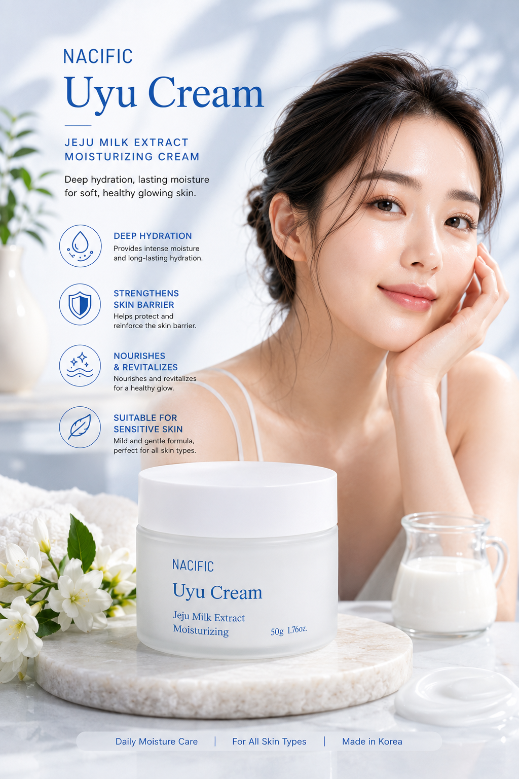 NACIFIC Uyu Cream 50ml