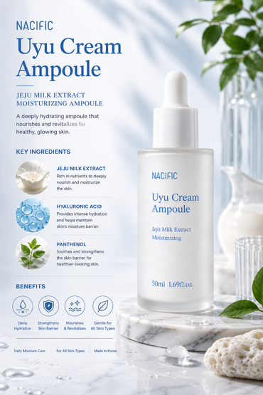 NACIFIC Uyu Cream Ampoule 50ml