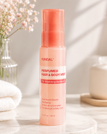 KUNDAL Hair & Body Mist 80ml - Wedding Bouquet
