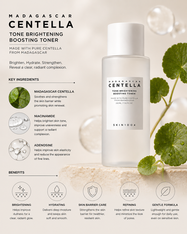SKIN1004 Madagascar Centella Tone Brightening Boosting Toner 210ml