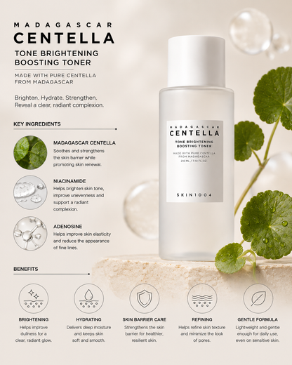 SKIN1004 Madagascar Centella Tone Brightening Boosting Toner 210ml