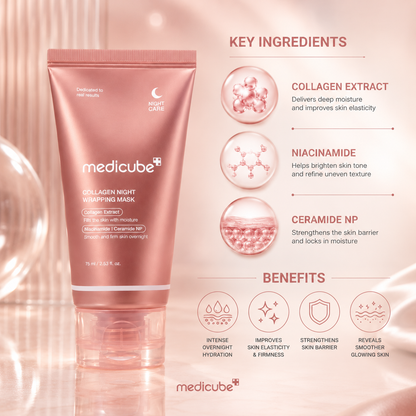 MEDICUBE Collagen Night Wrapping Mask 75ml