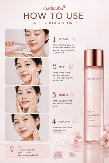 MEDICUBE Triple Collagen Toner 4.0 140ml