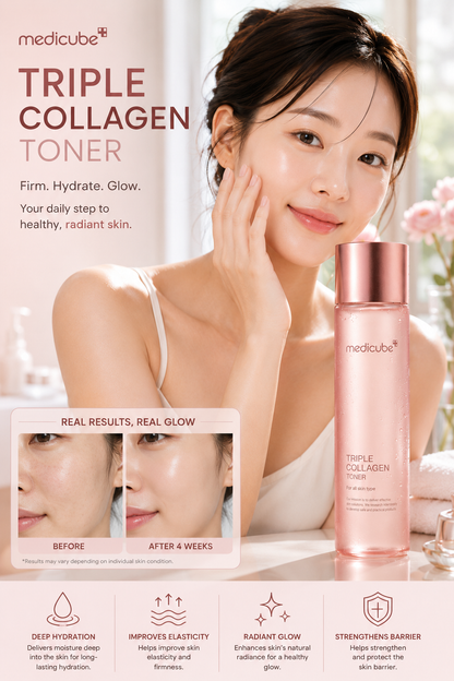 MEDICUBE Triple Collagen Toner 4.0 140ml