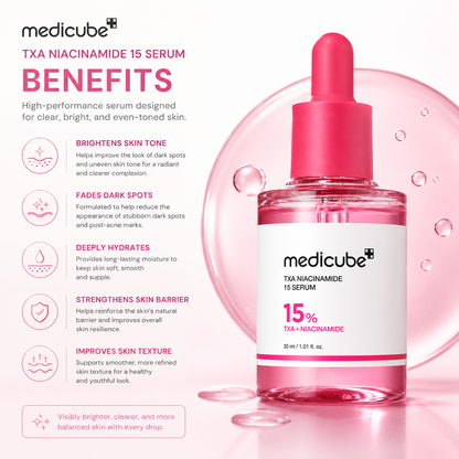 MEDICUBE TXA Niacinamide 15 Serum 30ml