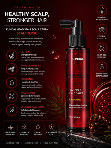 KUNDAL Head Spa & Scalp Care+ Scalp Tonic