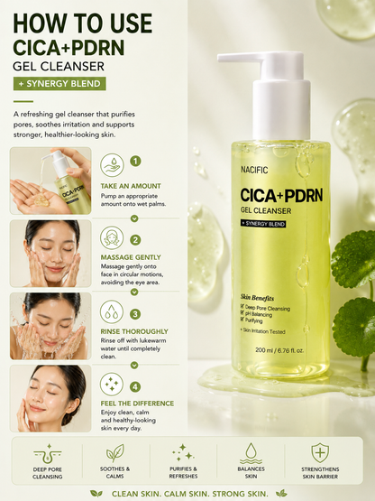 NACIFIC CICA PDRN Gel Cleanser 200ml