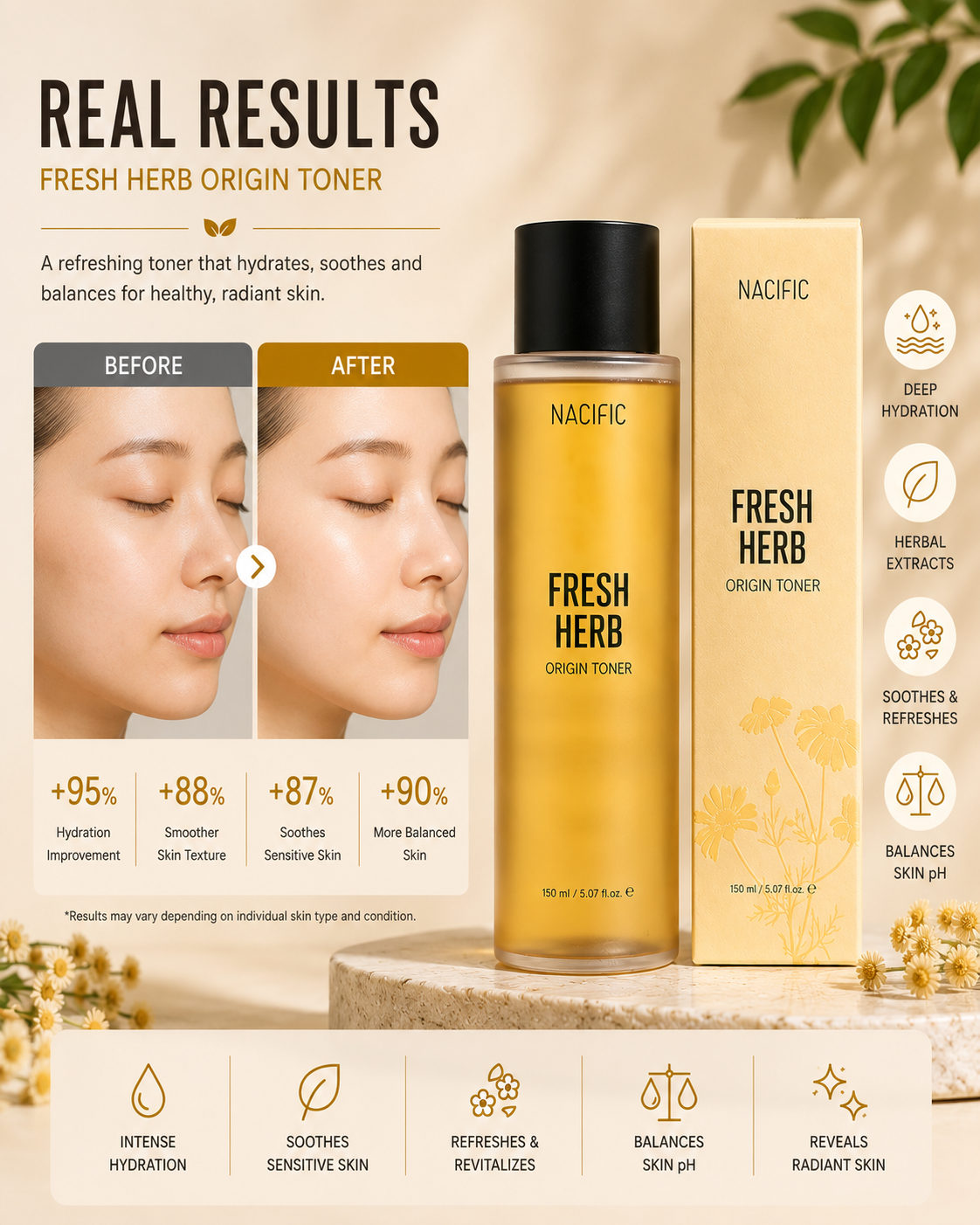 NACIFIC Fresh Herb Origin Toner 150ml
