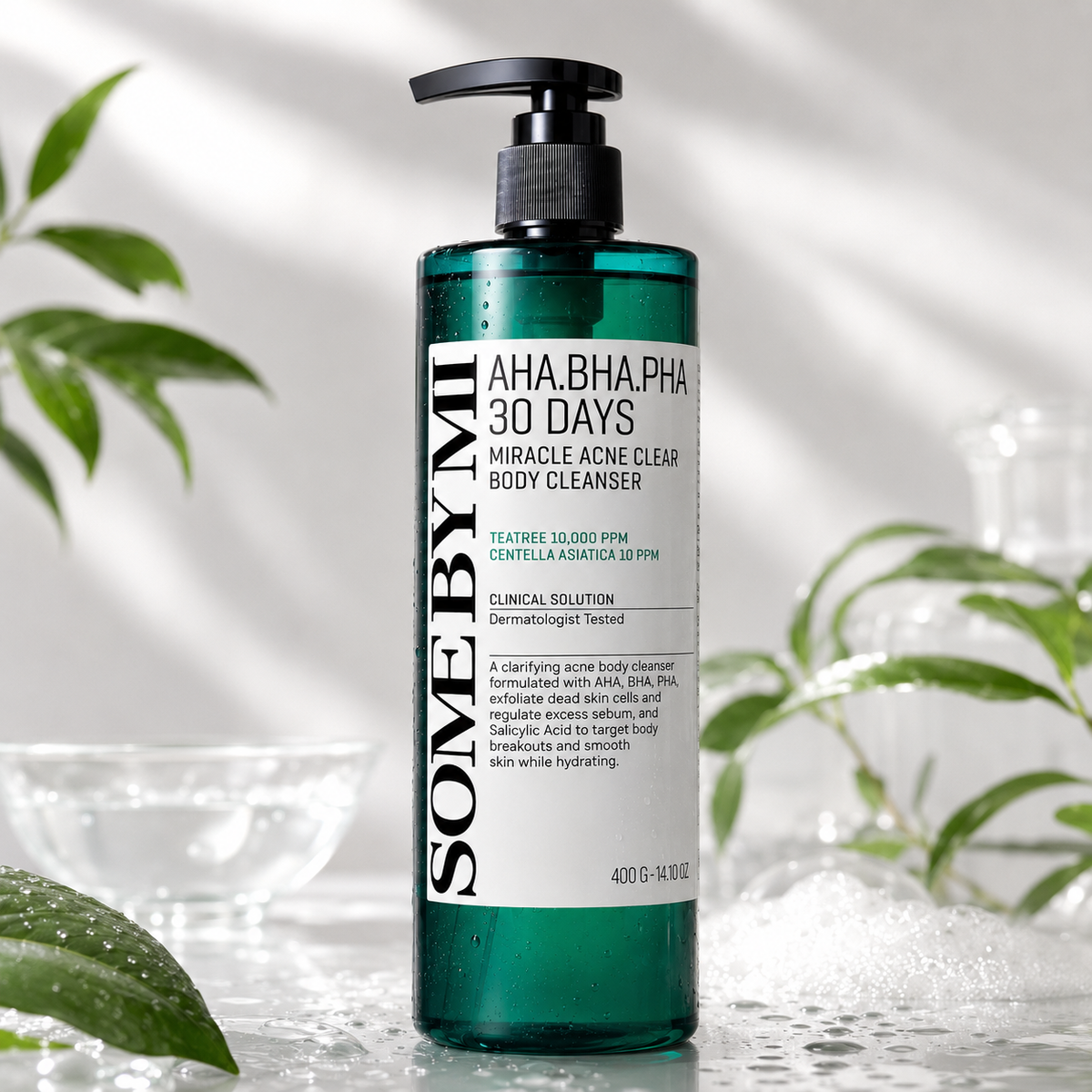 SOME BY MI AHA BHA PHA 30days Miracle Acne Clear Body Cleanser 400g