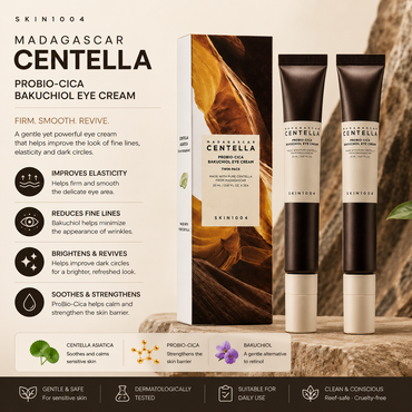 SKIN1004 Madagascar Centella Probio-CICA Bakuchiol Eye Cream Twin Pack (20ml*2ea)