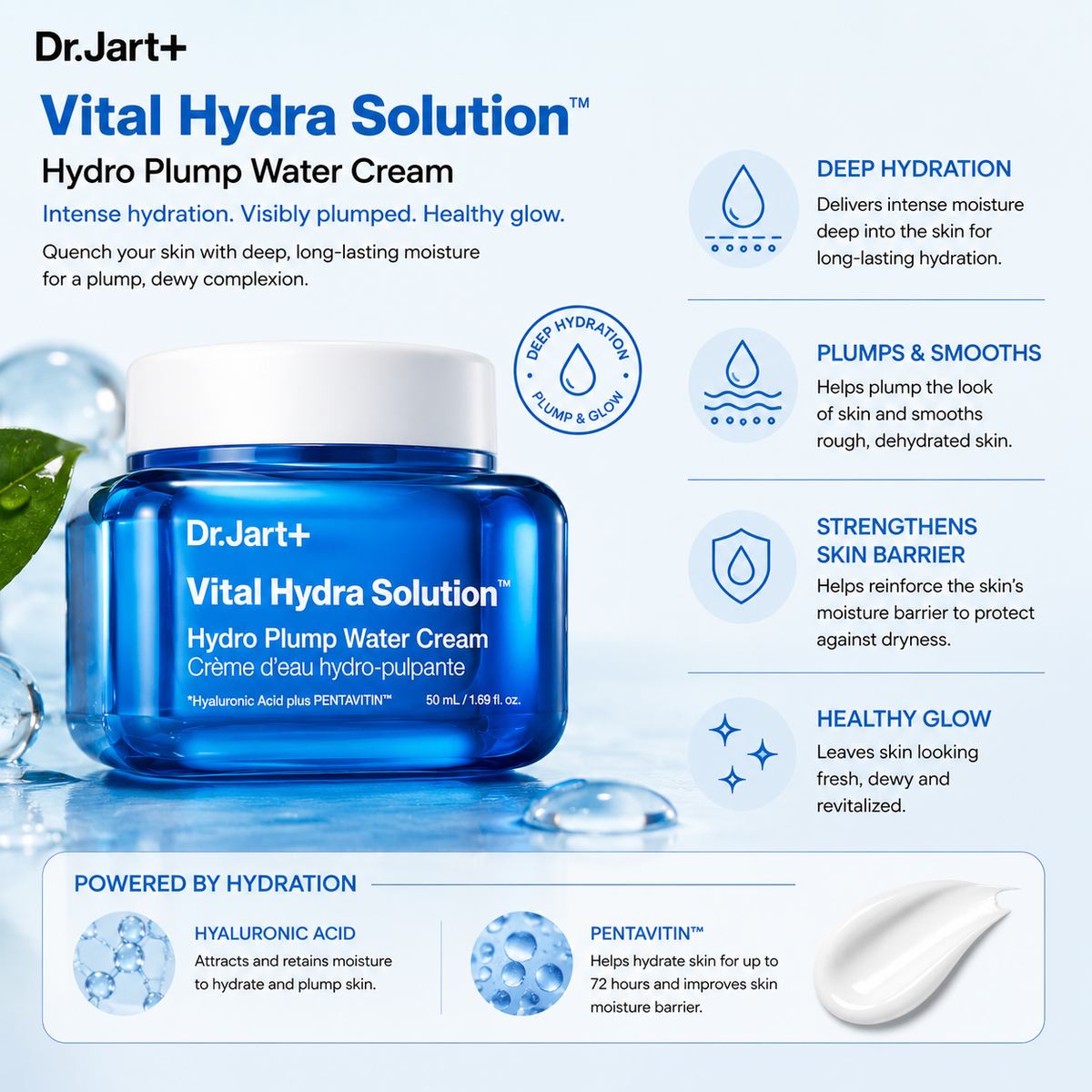 DR.JART+ Vital Hydra Solution Hydro Plump Water Cream 50ml