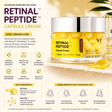 VT Retinal Peptide Capsule Cream 50ml