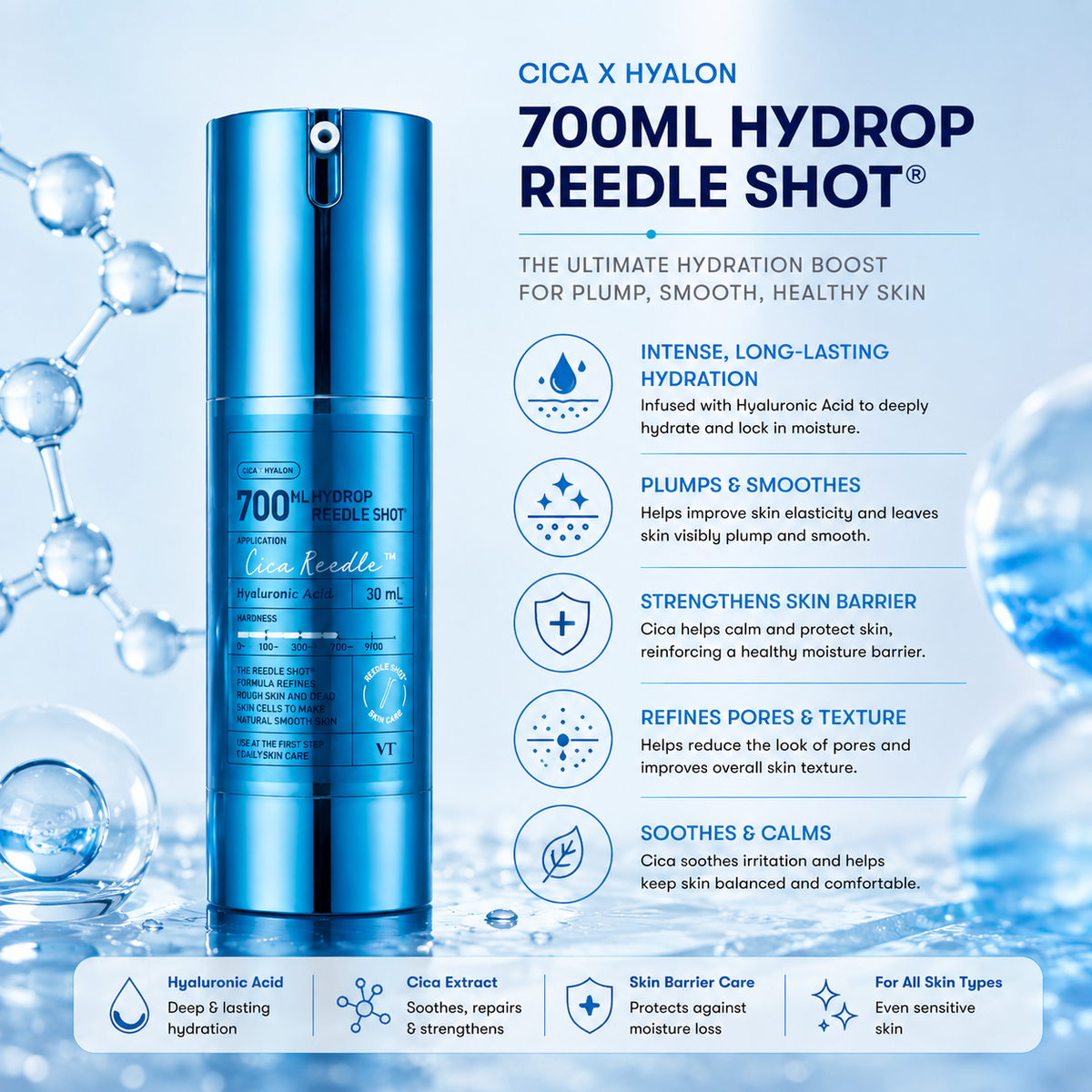 VT Hydrop Reedle Shot 700hl 30ml