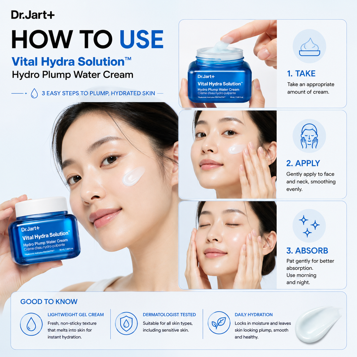 DR.JART+ Vital Hydra Solution Hydro Plump Water Cream 50ml