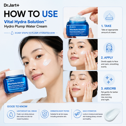 DR.JART+ Vital Hydra Solution Hydro Plump Water Cream 50ml