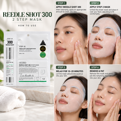 VT Reedle Shot 300 2-step Mask (1.5g+25g)