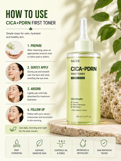 NACIFIC CICA PDRN First Toner 150ml
