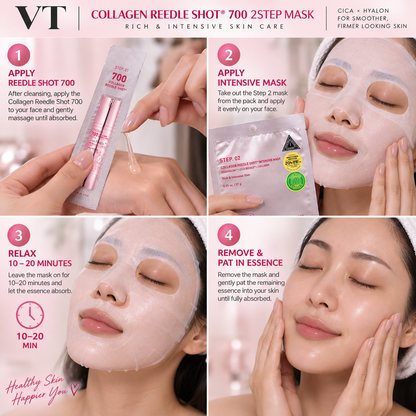 VT Collagen Reedle Shot 700 2step Mask (1.5g+27g)
