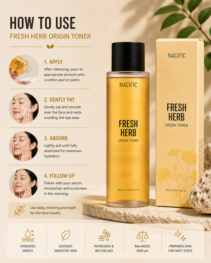 NACIFIC Fresh Herb Origin Toner 150ml