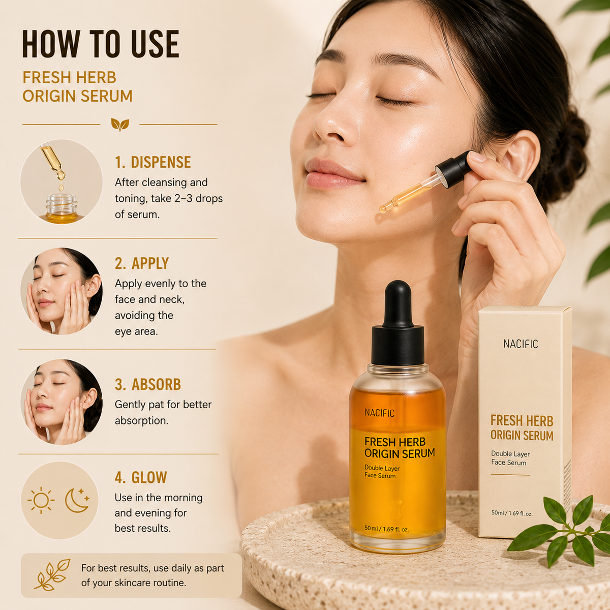 NACIFIC Fresh Herb Origin Serum 50ml