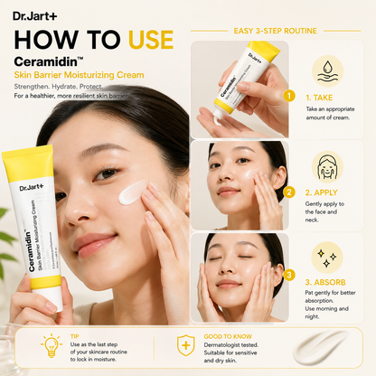DR.JART+ Ceramidin Skin Barrier Moisturizing Cream 50ml