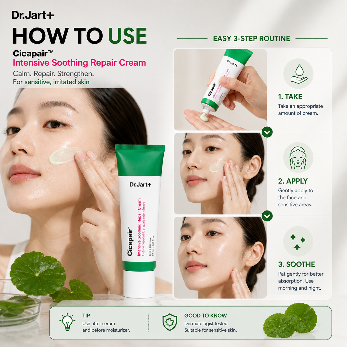 DR.JART+ Cicapair Intensive Soothing Repair Cream 50ml