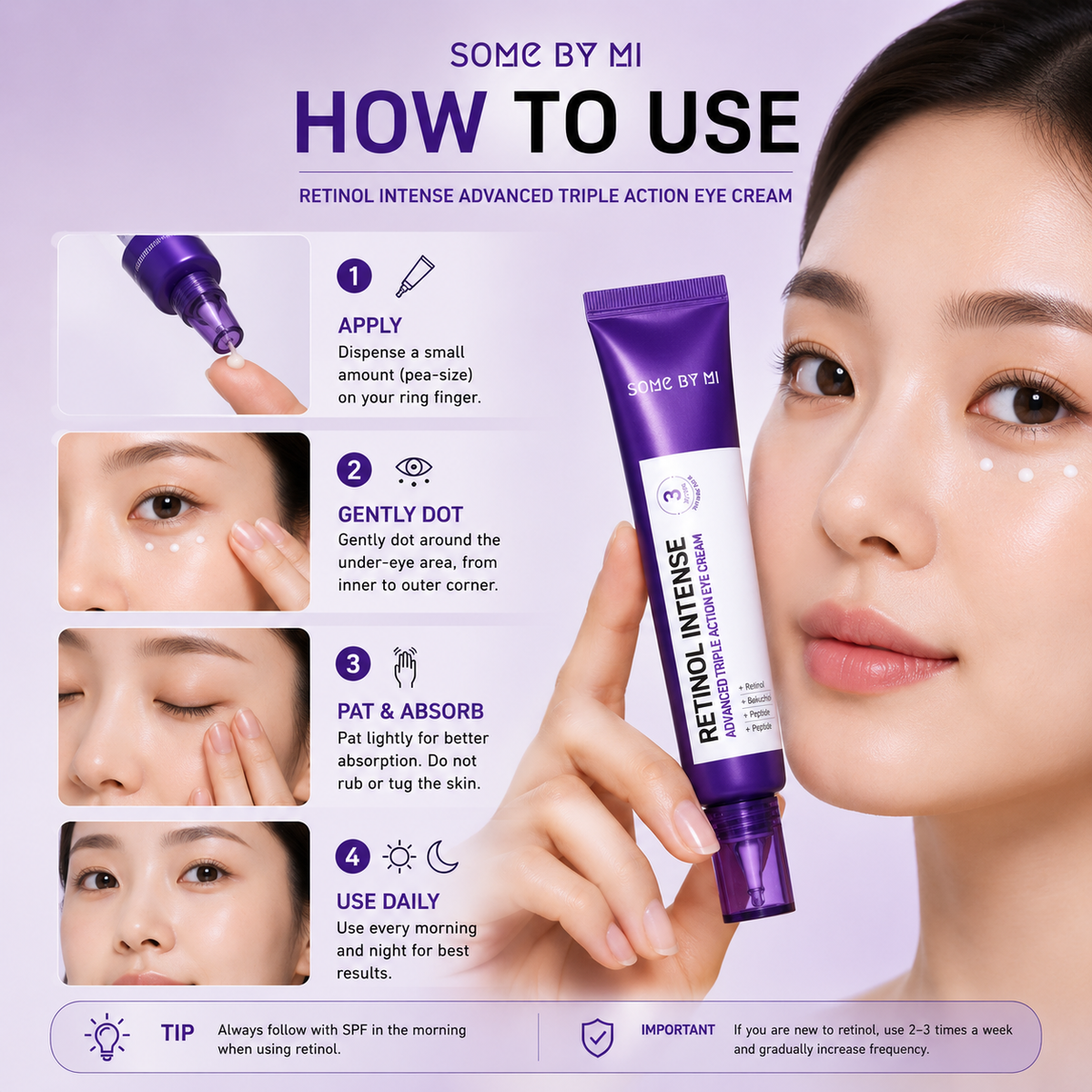 SOME BY MI Retinol Intense Advanced Triple Action Eye Cream 30ml