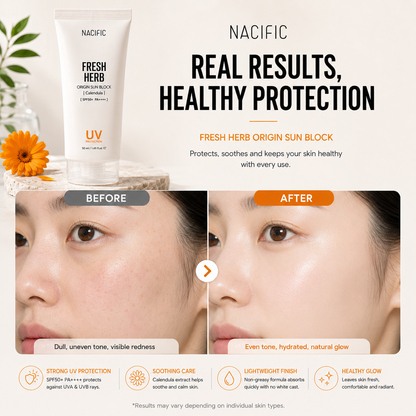 NACIFIC Fresh Herb Origin Sun Calendula Sunblock 50ml