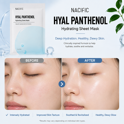 NACIFIC Hyal Panthenol Hydrating Mask (1pc / 30g)