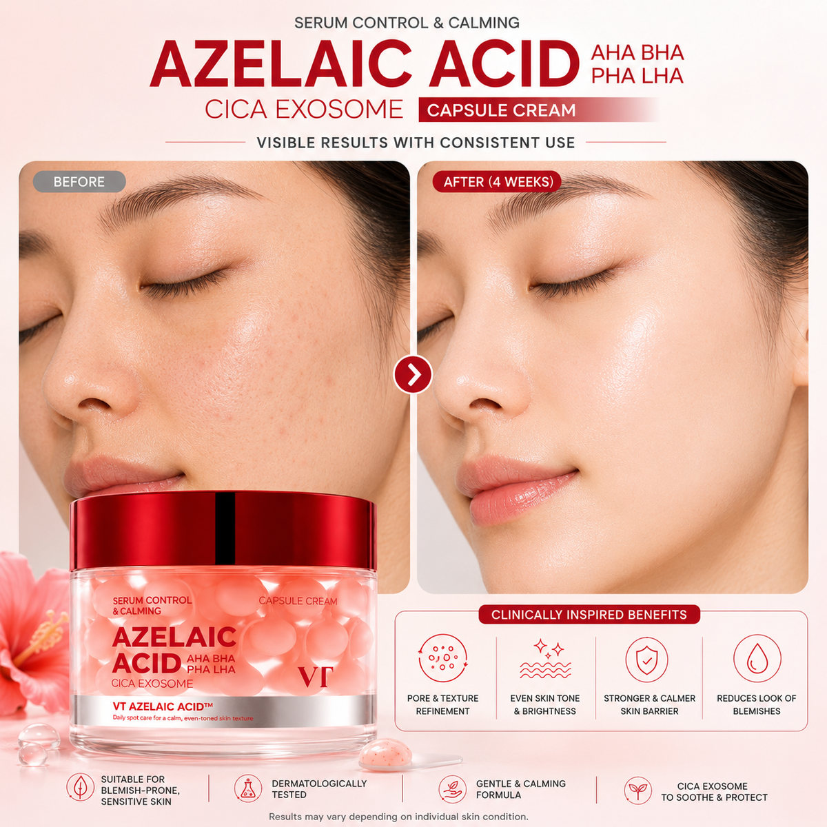 VT Azelaic Acid Care Capsule Cream 50ml