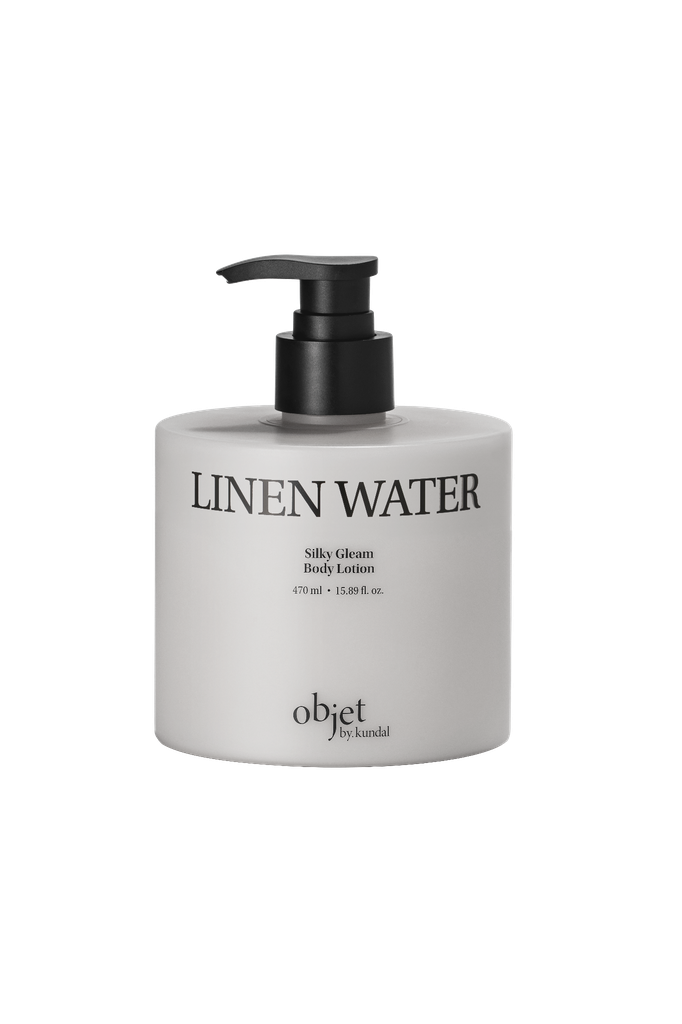 OBJET BY KUNDAL SILKY GLEAM BODY LOTION 470ML - LINEN WATER