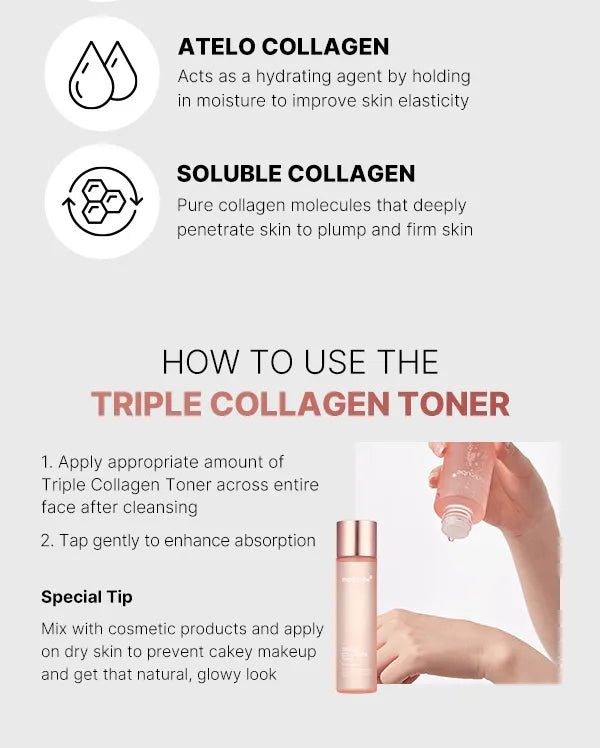 MEDICUBE Triple Collagen Toner 4.0 140ml