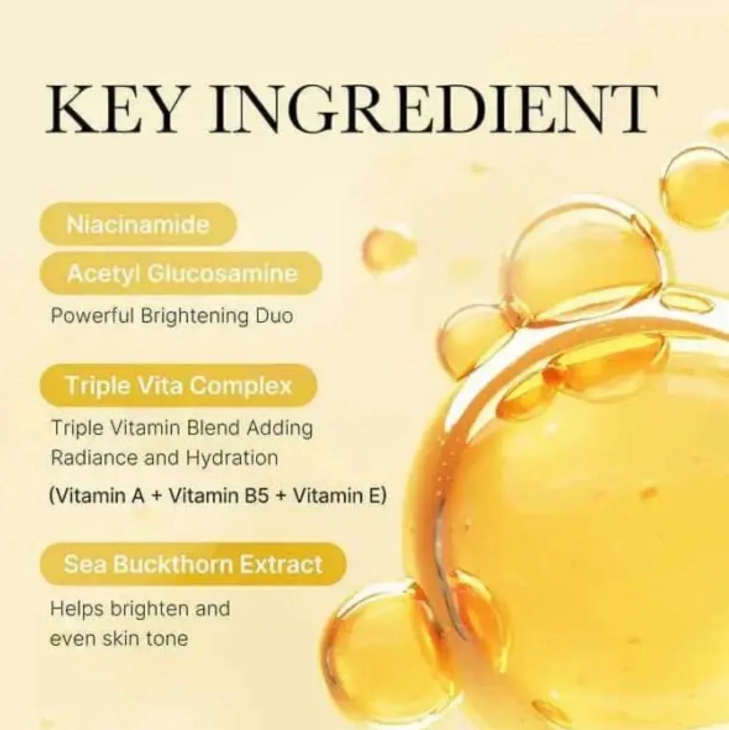MEDICUBE Deep Vita C Glutathione Brightening Mask(27g*1ea)