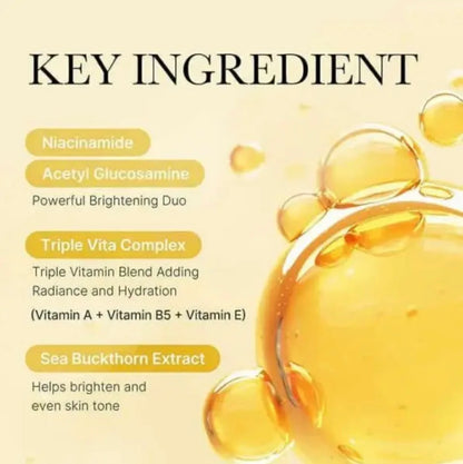 MEDICUBE Deep Vita C Glutathione Brightening Mask(27g*1ea)